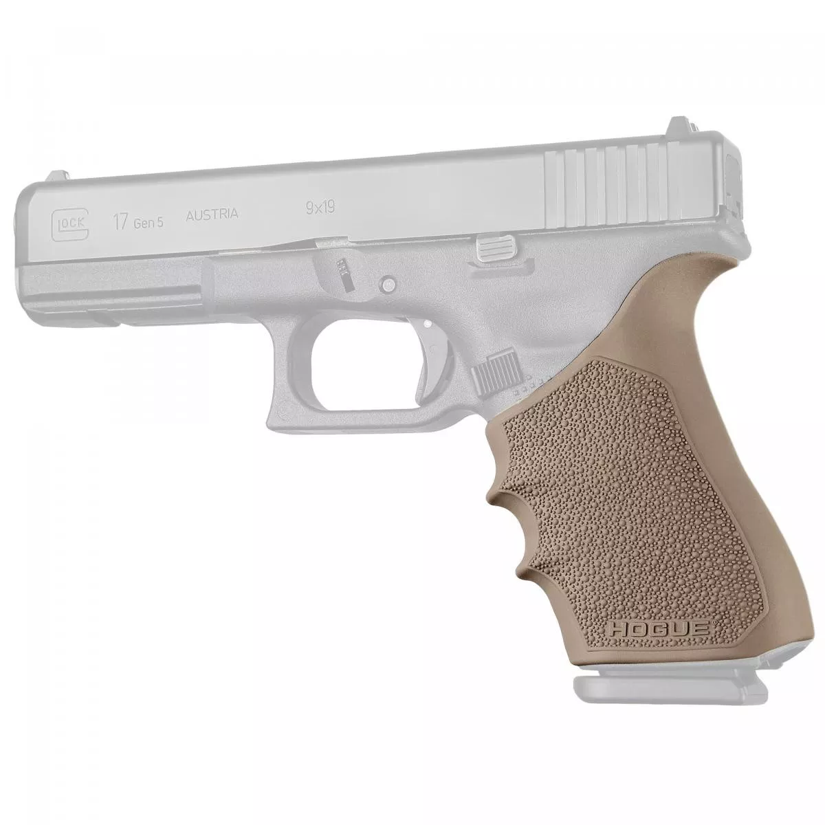 Hogue HandAll Beavertail Grip Sleeve Glock Gen 1-2-5