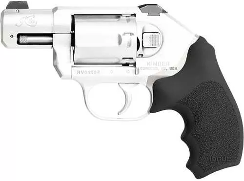 Hogue MoFALSEgrip Rubber Grip Black Kimber K6s DA/SA