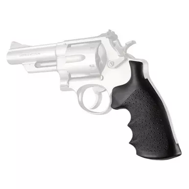 Hogue Monogrip Grips S&W N-Frame Square Butt Rubber Black