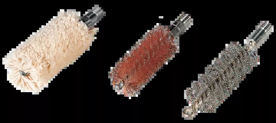 Hoppe's 1456BK 3-Pack 30 Caliber Brush and Swab Set
