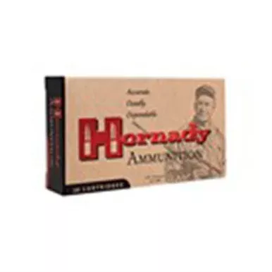 Hornady 22 Hornet Ammo 45 Grain Interlock Spire Point Box of 50
