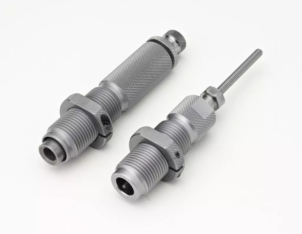 Hornady Custom Grade New Dimension Series III Rifle 2-Die Set 8mm Mauser 8x57JS .323″