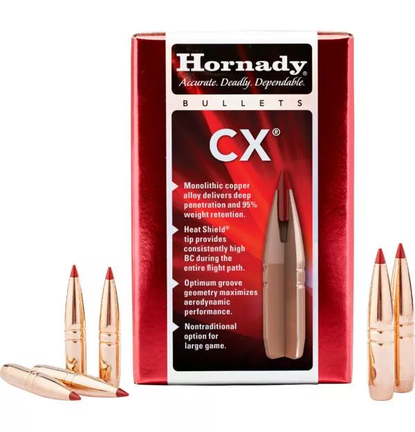 Hornady CX Bullets 6mm .243 cal 80gr 50/rd