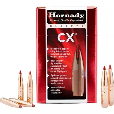Hornady CX | Copper Alloy | .284/7mm | 139 Grain | 50 Count | 282704