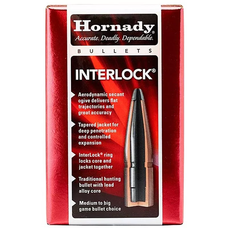 HORNADY – InterLock 45 Caliber (0.458″) 350gr Round Nose 50/Box Quantity Discount PriceAdd To Favorite
