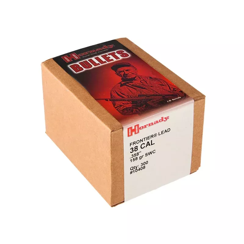 HORNADY – Lead 38 Caliber (0.358″) 158gr Semi-Wadcutter 300/Box Quantity Discount PriceAdd To Favorite