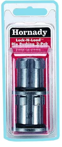 Hornady Lock-N-Load Die Bushing Set - 2 Pack, Gray Metal