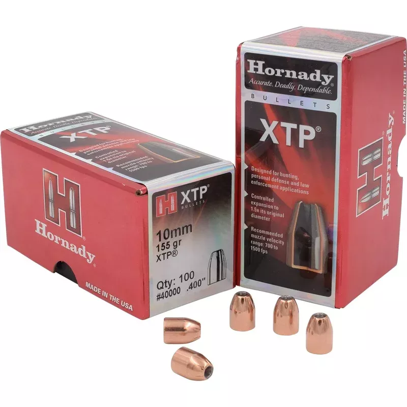 HORNADY – XTP 10mm (0.400″) 200gr Jacketed Hollow Point 100/Box Quantity Discount PriceAdd To Favorite