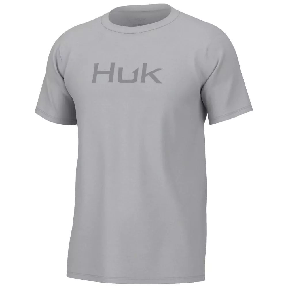 Huk Logo Short Sleeve Shirt Harbor Mist L