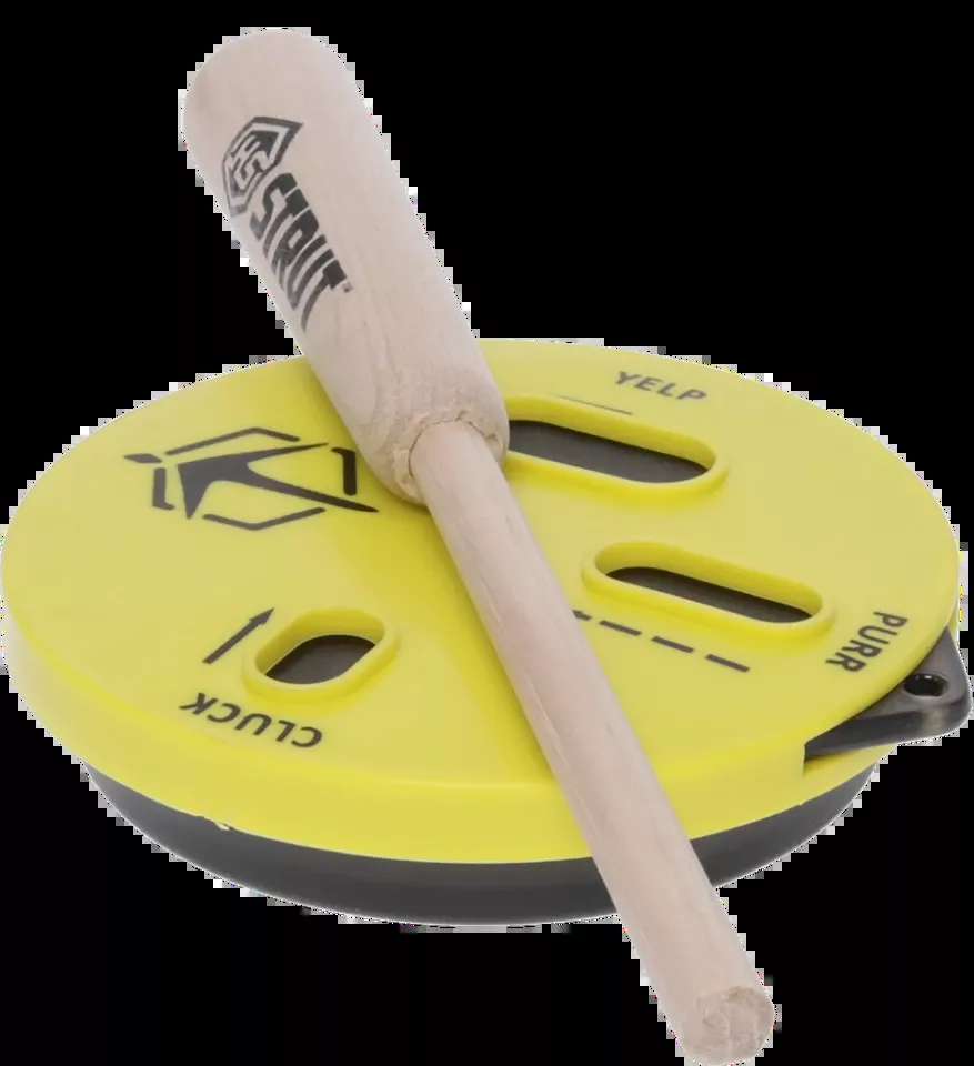Hunters Specialties The Cookie Cutt'r Pot Call for Attracting Turkeys - Yellow