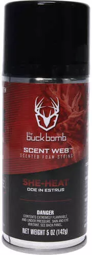 Hunters Specialties Scent Web Foam Spray She Heat Doe in Estrus