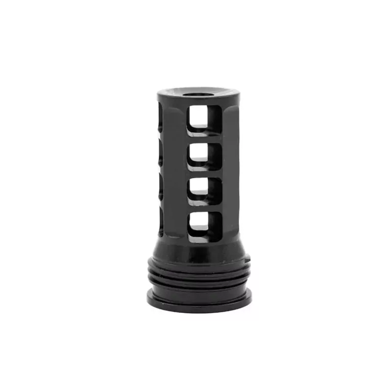 Huxwrx QD 762 1/2×28 Muzzle Brake – Black