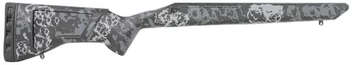 Iota Outdoors 961211102113211101 KruxLarge Pattern Midnight Gray Fiberglass Fixed with M24 Barrel Contouring for Remington 700 Long Action Right Hand