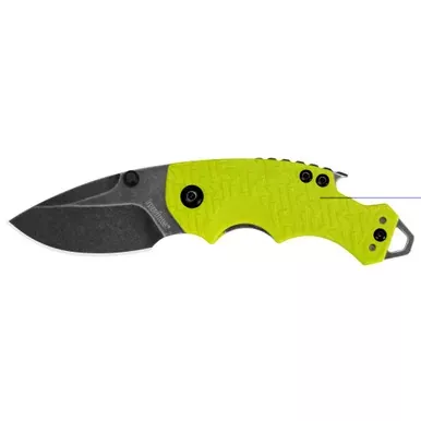 Kershaw Shuffle 2.4″ Blackwash Lime | 8700LIMEBW