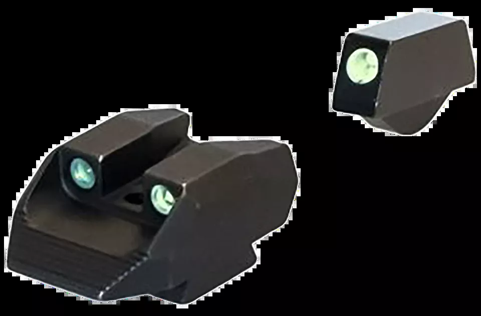 Kimber Mfg. K6S Night Sight Set with Green Tritium Black Outline Sights