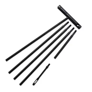 KleenBore Coated Rifle Cleaning Rod 22 – 45 Caliber with T-Handle 30″ 8×32 Thread