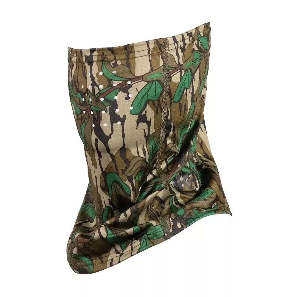 Knight & Hale Run N’ Gun Gaiter Mask One Size Mossy Oak Original Greenleaf