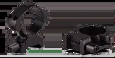 Konus 2-Piece 1-Inch Steel Riflescope Rings Matte Black High