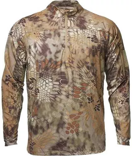 Kryptek Valhalla Long Sleeve 1/4 Zip Highlander 3X-Large Model: 18VALLSCH8