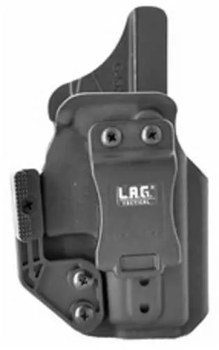 L.A.G. Tactical, Inc. Appendix MK II | IWB Holster | Right Hand | Fits SIG P365 | Kydex | Black Finish | 80202
