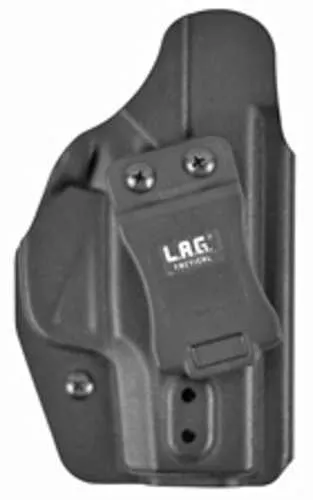 L.A.G. Tactical, Inc. Liberator MK II | Holster | Ambidextrous | Fits Glock 17/22/31 | Kydex | Black Finish | 70006