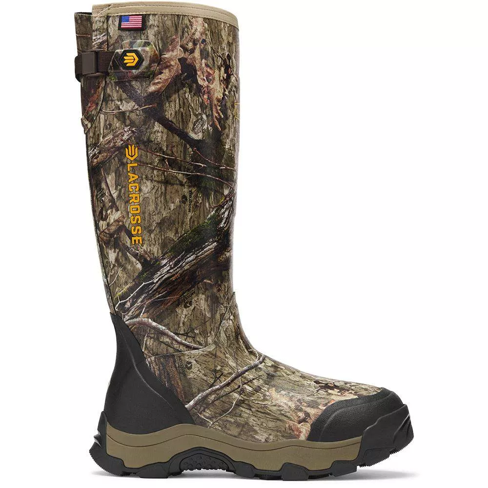LaCrosse Alpha Evolution 17″ Boots Mossy Oak Country DNA 800G Size 8