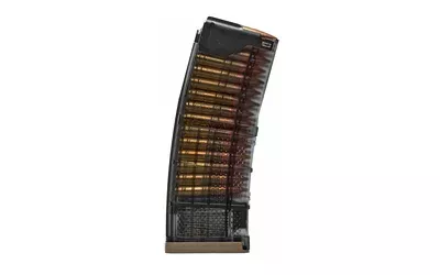 Lancer Magazine L5 Advanced Warfighter 300 Blackout Fits AR Rifles 30Rd Translucent Smoke