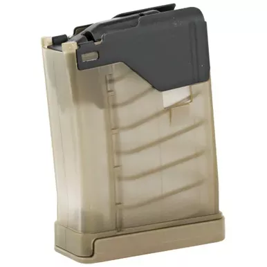 Lancer Systems Magazine | L5 Advanced Warfighter | 223 Rem/556NATO | 10 Rounds | AR-15 | Polymer | Translucent Dark Earth | 999-000-2320-41