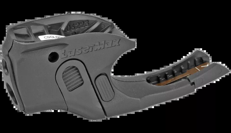 LaserMax GSLC9SG Green Laser for Ruger LC9/LC9s/LC380/EC9s - Black GripSense