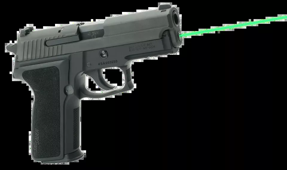 LaserMax LMS2291G Green Guide Rod Laser for Sig Sauer 228/229 - Black