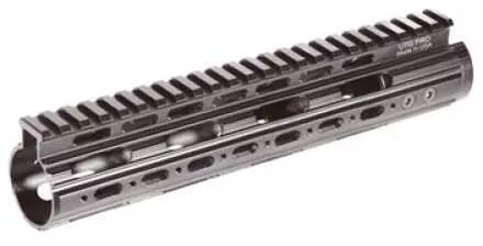 Leapers, Inc. – UTG Rail System | 9″ | for AR Rifles | Mid Length | Super Slim Free Float Handguard | Black Finish | MTU004SS