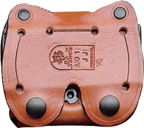 Leather Double Mag Pouch OWB for Single Stack 10/45 by Tandesantis