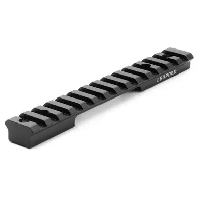 Leupold Backcountry 1-Piece Cross-Slot Scope Base Savage 110/AXIS Long Action Matte Black