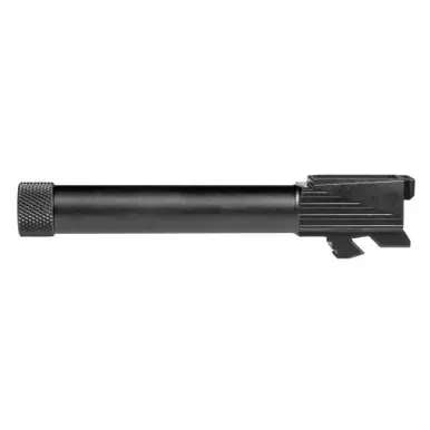 Lone Wolf Distributors Dusk19 Barrel | 9MM | 4.6″ Threaded Barrel | 1/2X28 Thread Pitch | For 3rd and 4th Generation Glock 19 | PVD Finish | Bronze | LWD-Dk-19TH-ORB
