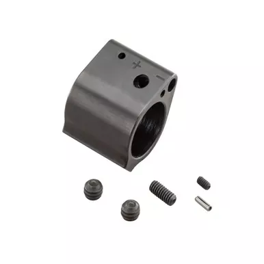 Luth-AR .750 | Adjustable Gas Block | Black | GB-750-A
