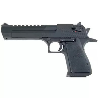 Magnum Research Desert Eagle Mark XIX 357 Magnum Pistol 6″ Barrel 9+1 Round Black Oxide Slide Black Grip Black Oxide Frame