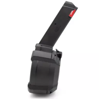 Magpul PMAG D-50 9mm Luger| For Glock Pattern Carbines | 50rd Black Drum | *WILL NOT FIT GLOCK OEM HANDGUNS* | MAG1137-BLK