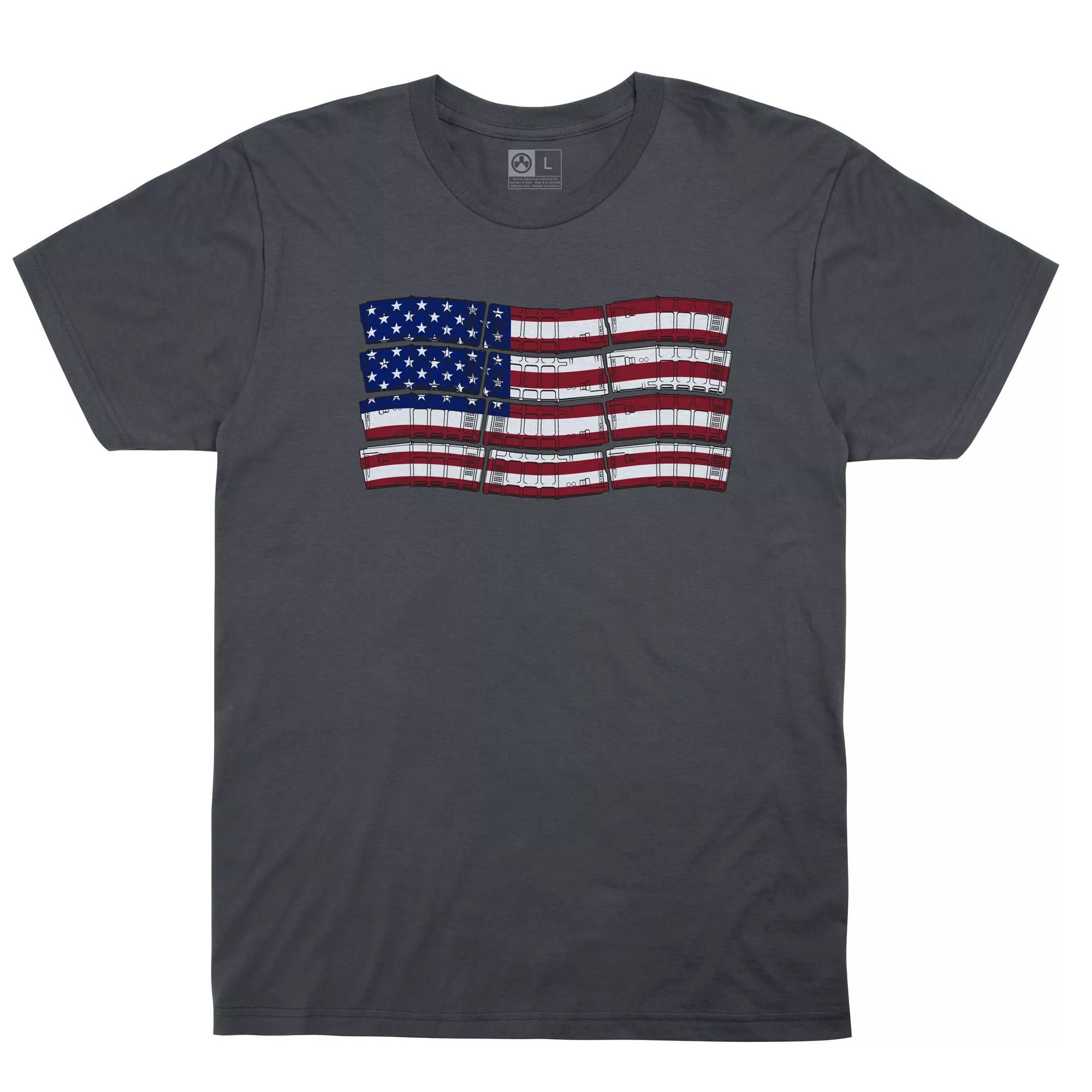 Magpul PMAG Flag T-Shirt Charcoal