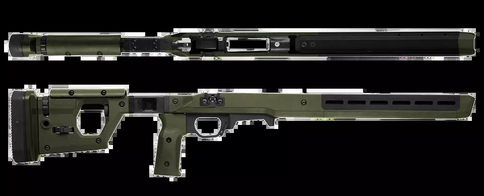 Magpul Pro 700 Fixed Stock for Remington 700 SA - OD Green Synthetic