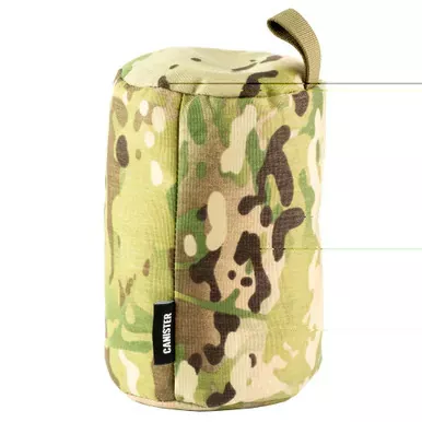 MDT Canister | Large | Shooting Bag | House Fill | 8″x5.75″ | 500D Cordura Construction | Mulitcam | 108045-MCM