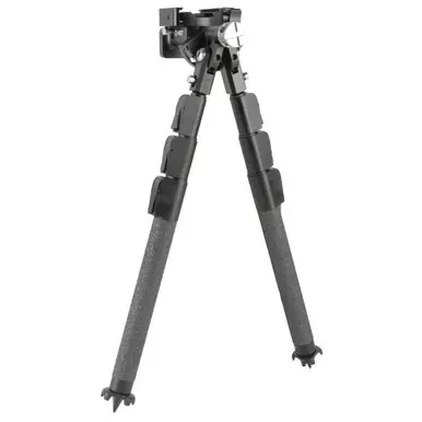MDT CKYE-Pod Gen2 | Bipod | Triple Pull Standard Legs | Height Adjsutable Tension Adjustment Knob | BTC Mount for ARCA Attach | Spiked Feet | Hard Anodized Finish | Black | Aluminum Construction | 106294-BLK
