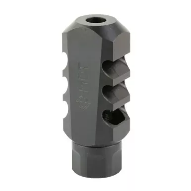 MDT Elite Muzzle Brake | 308 Winchester/6.5 Creedmoor | Nitride Finish | Black | Fits 5/8X24 | 103516-BLK
