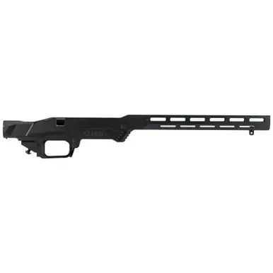 MDT LSS-XL Generation 2 | Rifle Chassis | Cerakote Finish | Black | Fits Remington 700 Short Action | Fixed Stock Interface | 103224-BLK