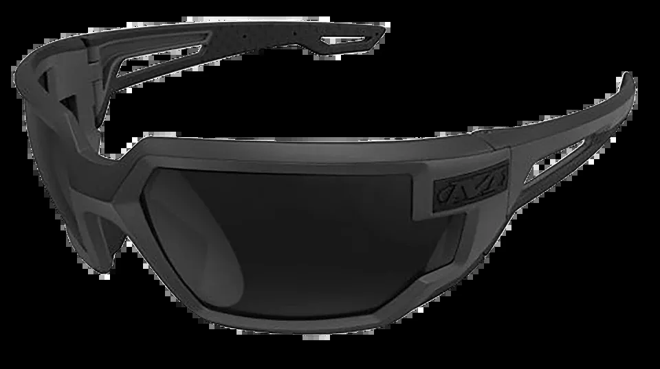 Mechanix Wear VXF10AFPU Type-X Safety Glasses with Anti-Scratch Black Lens and Frame