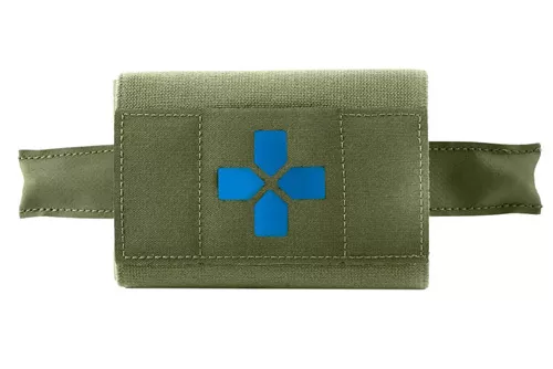 THE MICRO TRAUMA KIT NOW! COMPLETE KITS – BELT MOUNT, ADVANCED SUPPLIES, RANGER GREEN