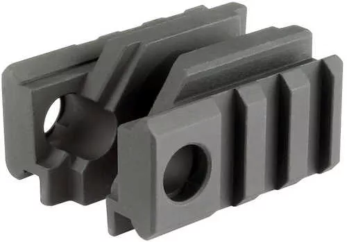 Midwest Industries Alpha Light Mount | Fits Barrels with Diameter .580 | .700 | 2.1″ 1913 Rail on Each Side | Black | MI-AK-01