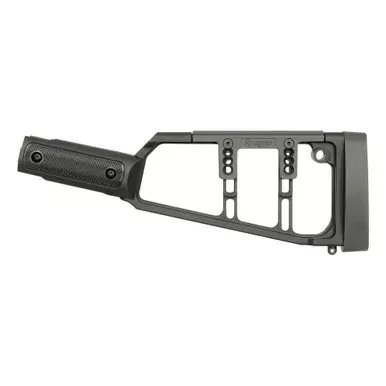 Midwest Industries Lever Stock | Straight | Fits Henry Straight Grip Lever Action Rifles | Anodized Finish | Black | MI-LS-HS