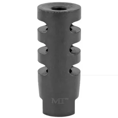 Midwest Industries Muzzle Brake | 30 Caliber | 5/8X24 Thread | Phosphate Finish | Includes Crush Washer | MI-AR30MB1