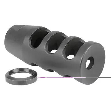 Midwest Industries Muzzle Brake | Fits AR Rifles | Black | MI-ARMB1