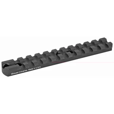 Midwest Industries Picatinny Rail | 5″ Length | Aluminum | Black Finish | Fits Marlin 1894 | Henry 38/357 | 44 Mag | and 45 Colt Receivers | MI-1894R
